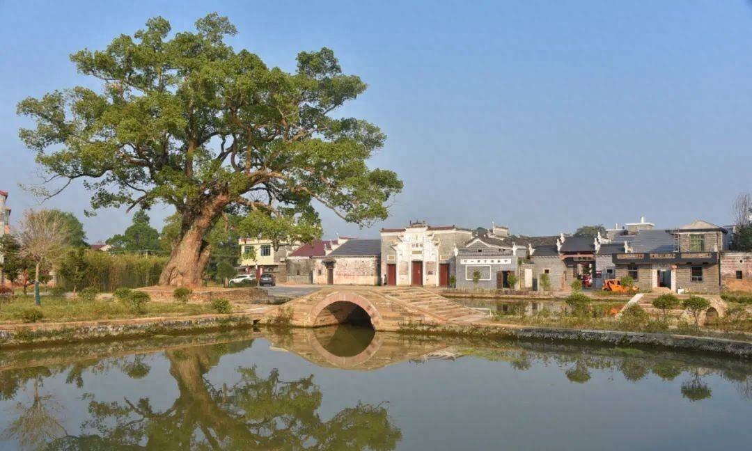 古桥古塘